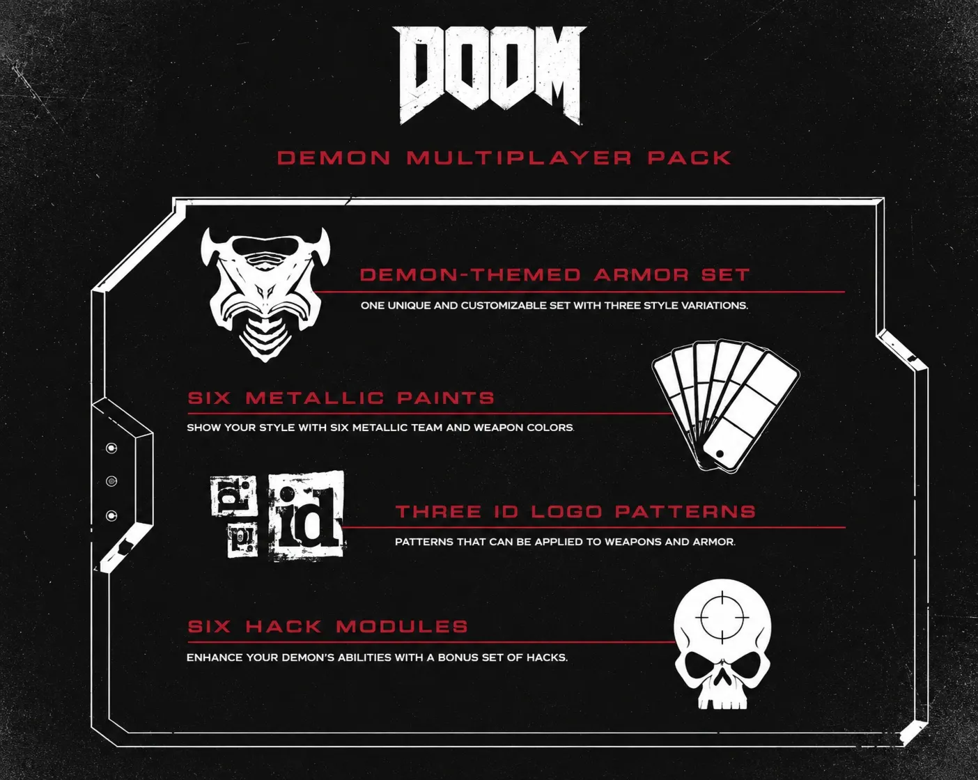🔑 Россия + Мир | Doom (2016): Demon Multiplayer Pack | DLC | Ключ | Steam