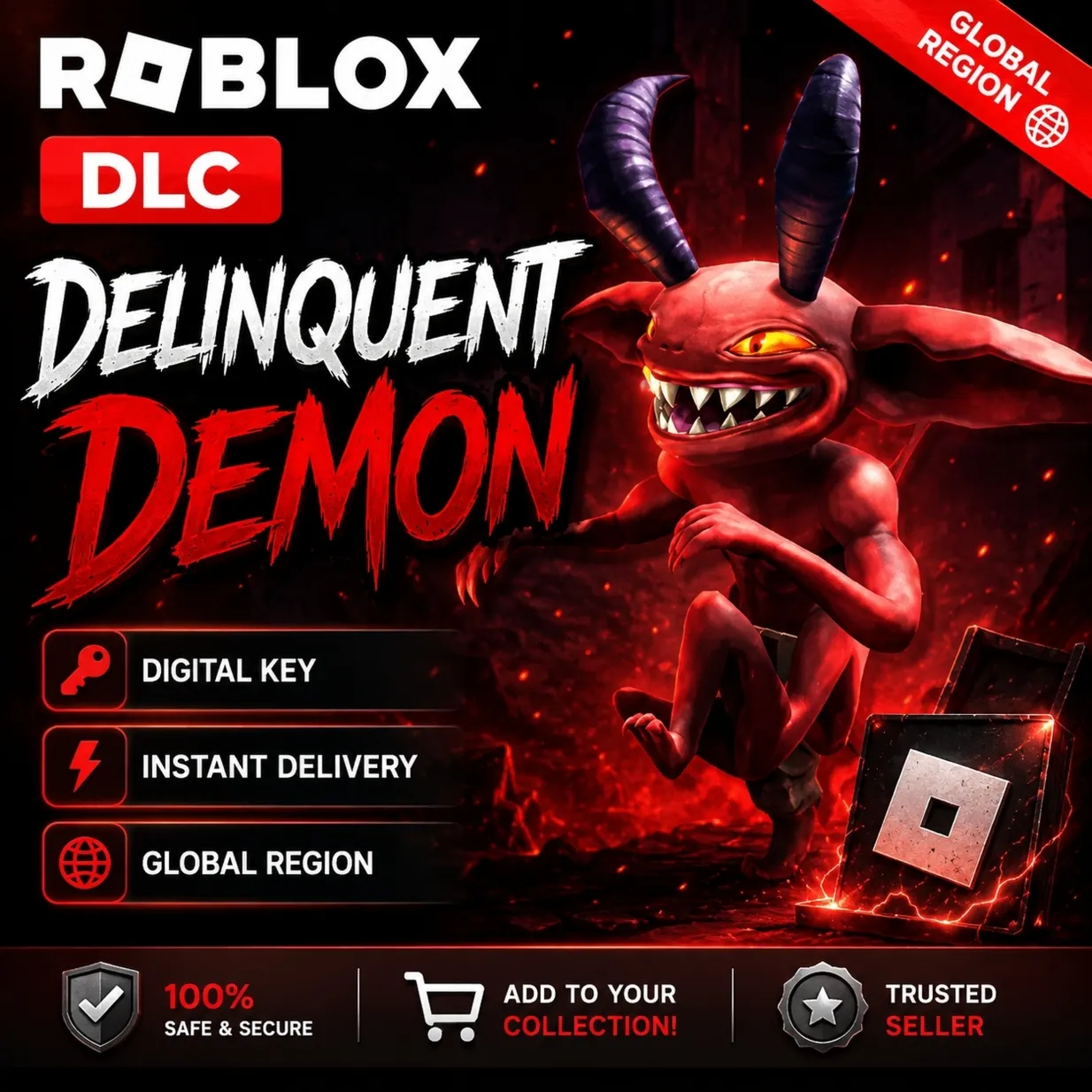 Roblox: Delinquent Demon Ключ DLC - irongamers.ru