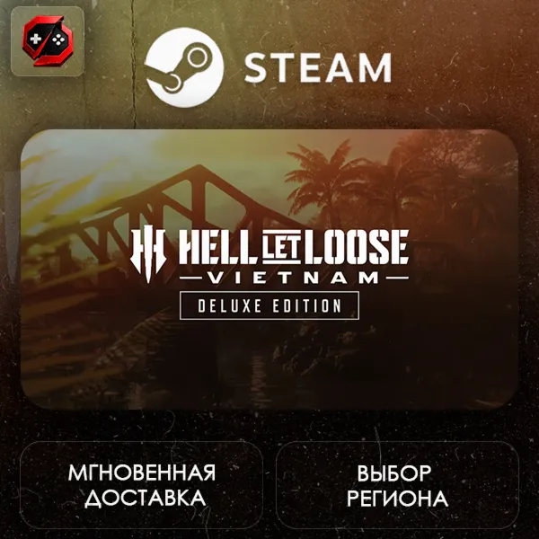 РФ + МИР | Hell Let Loose: Vietnam Deluxe Edition Steam Gift | АВТО - irongamers.ru