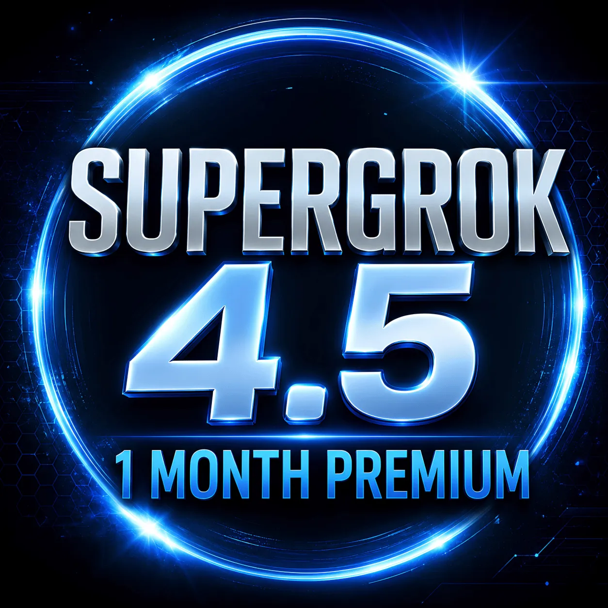 SUPERGROK 4.5 PRO | 1 МЕСЯЦ PREMIUM