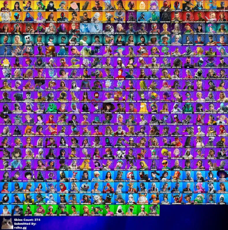 Автовыдача • FN (Все Платформы) • 374 скина • Полный доступ