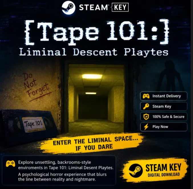 Tape 101: Liminal Descent Playtest Steam Ключ - глобальный
