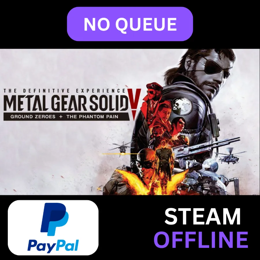 Metal Gear Solid V Definitive Edition + Ground Zeroes | STEAM | PAYPAL - irongamers.ru