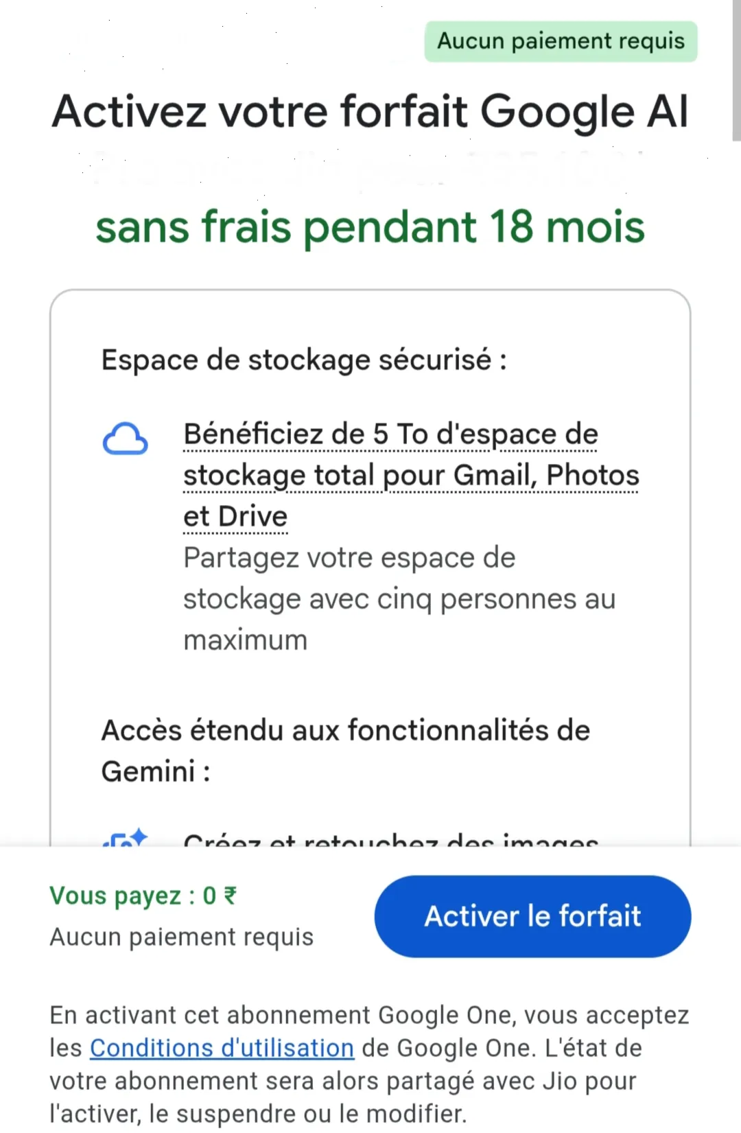 Google AI Pro 6 месяцев на вашу почту | Gemini 3.1 Pro, 5TB, Veo 3.1 [Без пароля] - irongamers.ru