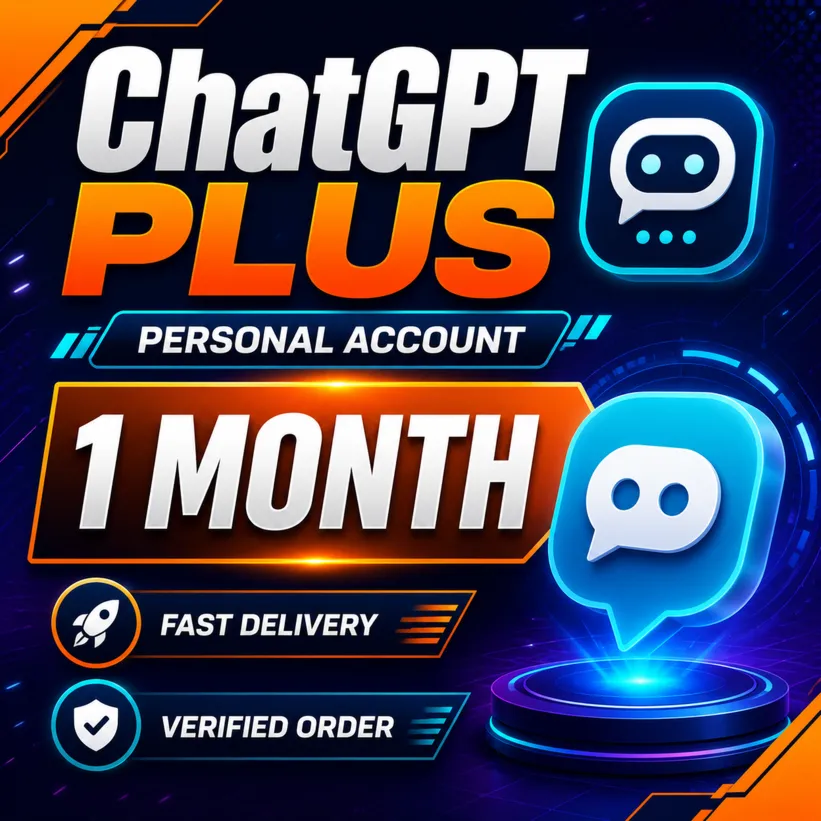 ChatGPT Plus Личный Аккаунт | 1 Месяц | Быстрая Доставка | Полная Гарантия