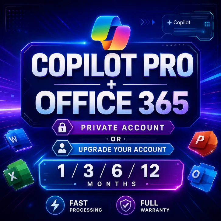 Copilot Pro + Office 365 | 1 / 3 / 6 / 12 Месяцев | Личный Аккаунт / Активация