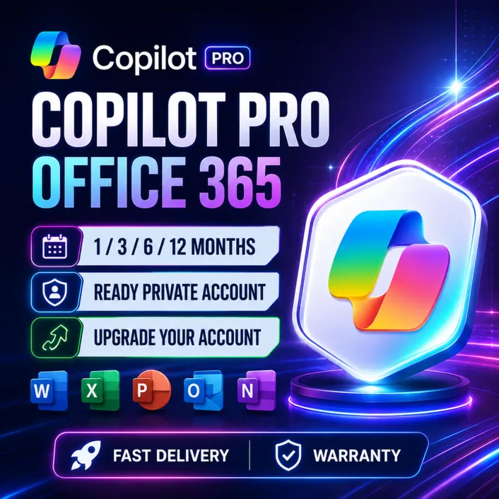 Copilot Pro + Office 365 | 1 / 3 / 6 / 12 Месяцев | Личный Аккаунт / Активация