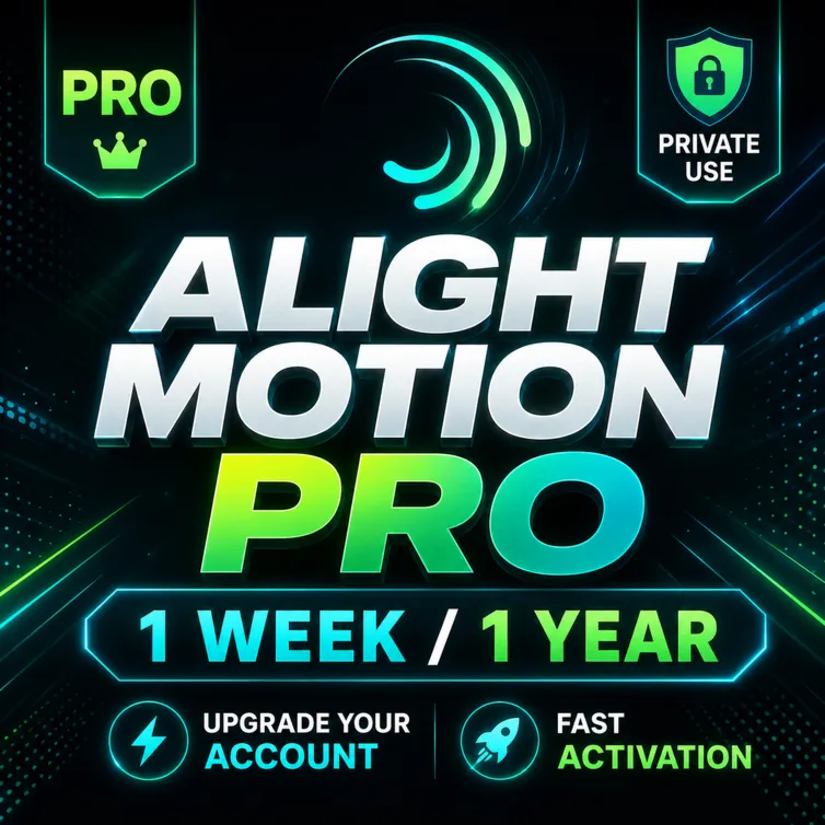 Alight Motion Pro | 1 Неделя / 1 Год | Активация на Вашем Аккаунте