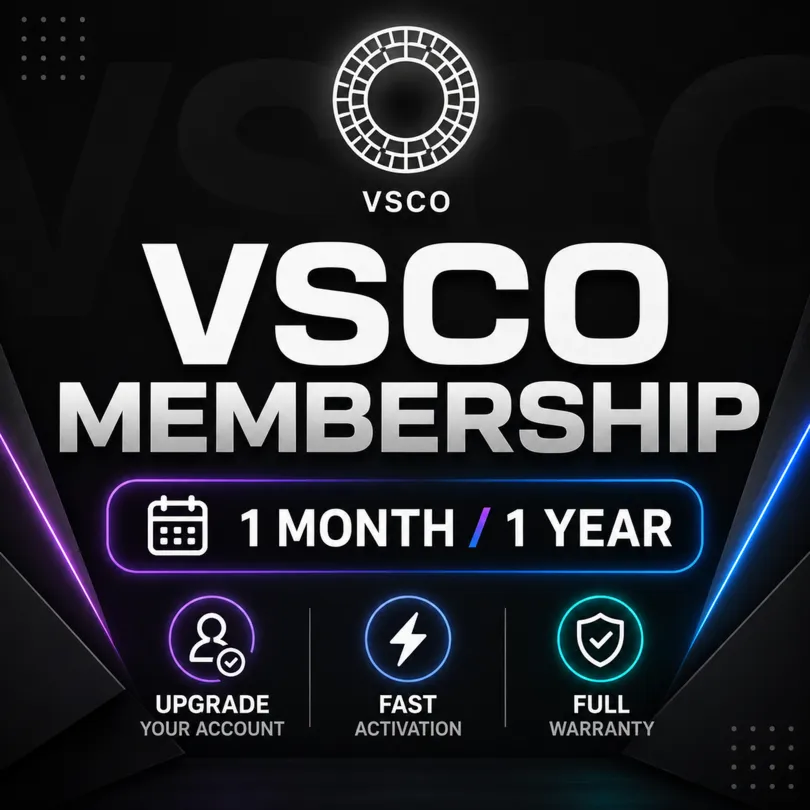 VSCO Membership | 1 Месяц / 1 Год | Активация на Вашем Аккаунте | Гарантия
