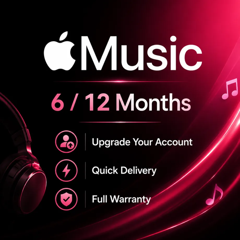 Apple Music | 6 / 12 Месяцев | Апгрейд Аккаунта | Быстрая Активация | Гарантия