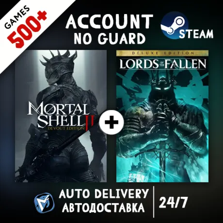 Mortal Shell II: Devout Edition + Lords of the Fallen + 500 ИГР STEAM АККАУНТ - irongamers.ru