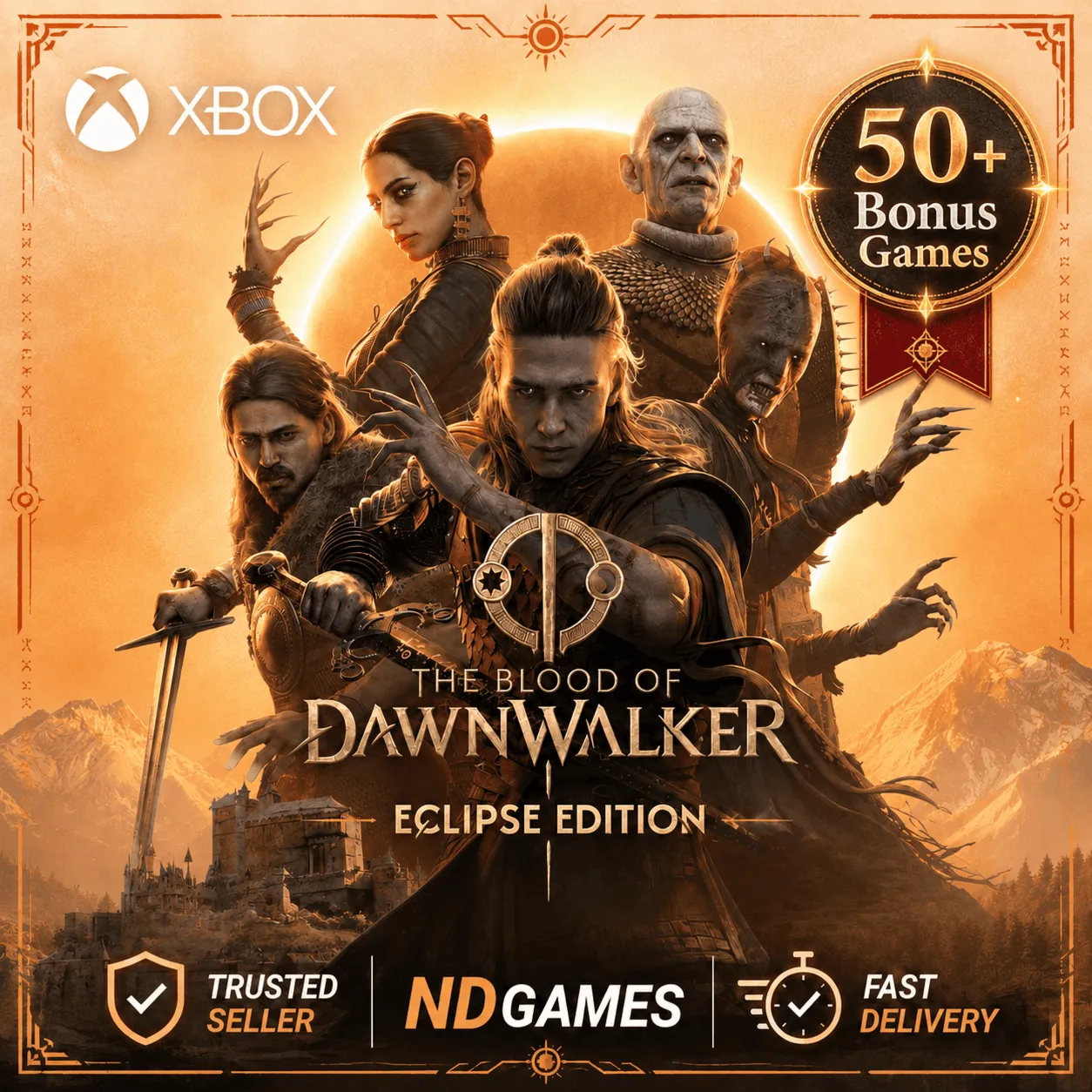 The Blood of Dawnwalker - Eclipse Edition [XBOX SERIES X|S] + 50 Бонусные игры