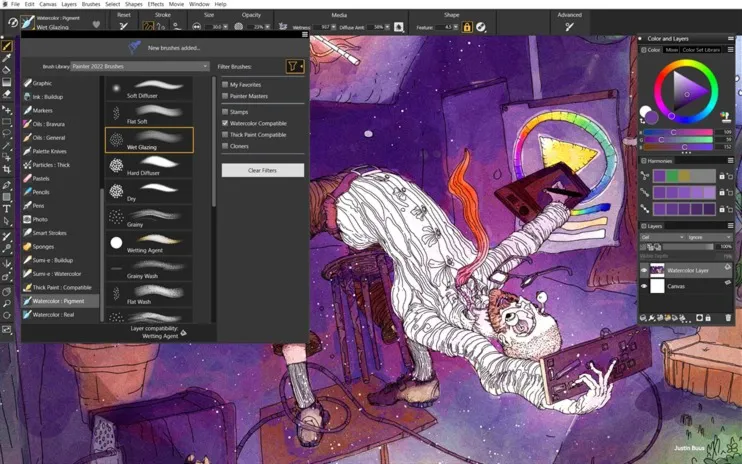Corel Painter Microsoft Store Edition ПОДПИСКА НА 1 ГОД - irongamers.ru
