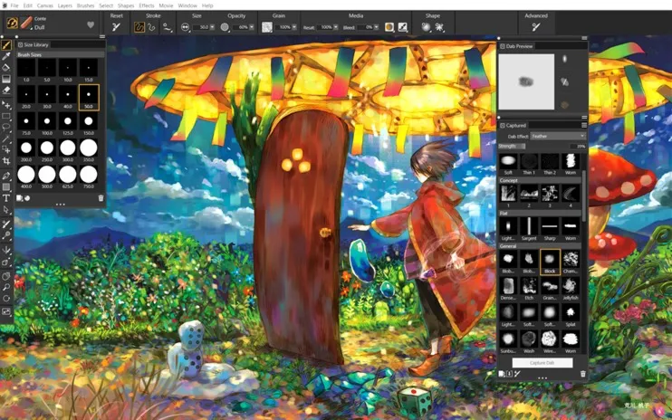 Corel Painter Microsoft Store Edition ПОДПИСКА НА 1 ГОД - irongamers.ru