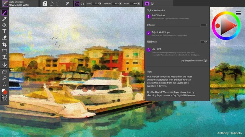 Corel Painter Essentials Microsoft Store ПОДПИСКА 1 МЕС