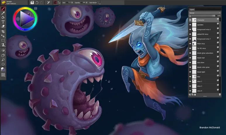 Corel Painter Essentials Microsoft Store ПОДПИСКА 1 МЕС