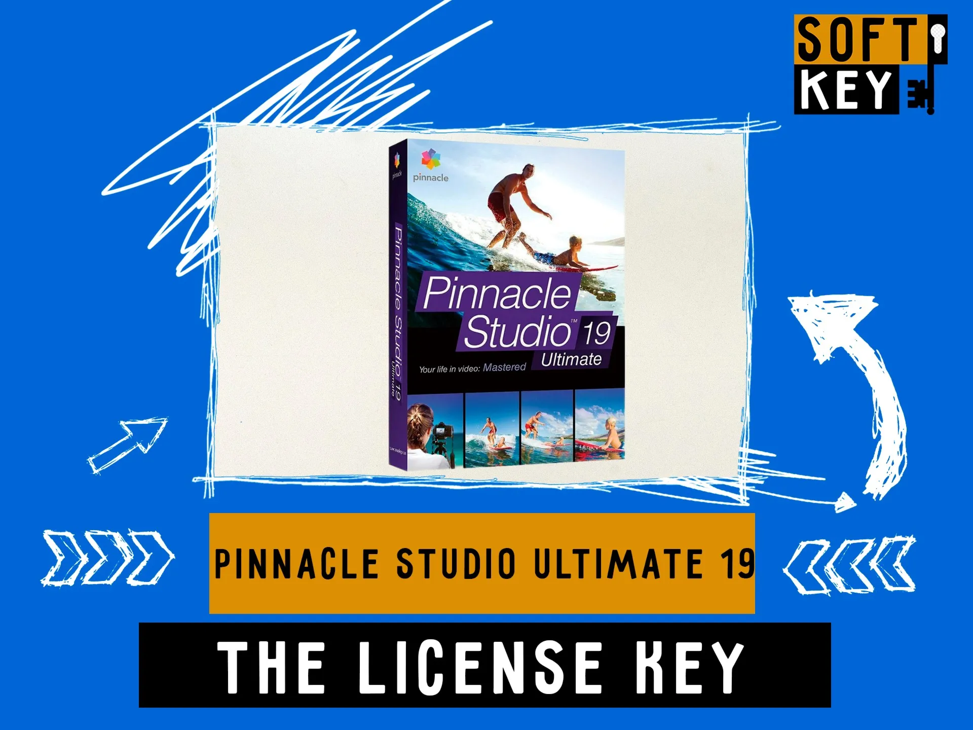 Pinnacle Studio Ultimate 19 - Ключ навсегда