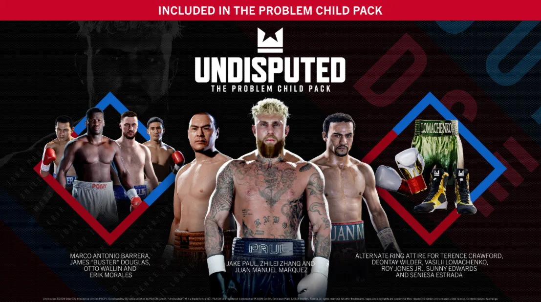 🟢 Undisputed - The Problem Child Pack🟢 Xbox