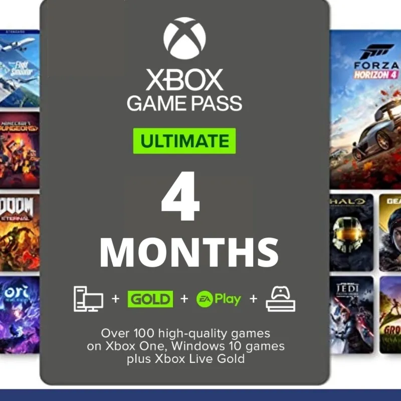 Xbox Game Pass ULTIMATE 3+1 Месяцы Активация БЫСТРАЯ - irongamers.ru