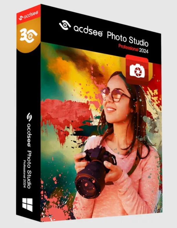 ACDSee Photo Studio Pro 2024  (Windows) Ключ 1 год