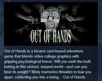 Out Of Hands 💎 АВТОДОСТАВКА STEAM GLOBAL МГНОВЕННО ЛИЦЕНЗИЯ