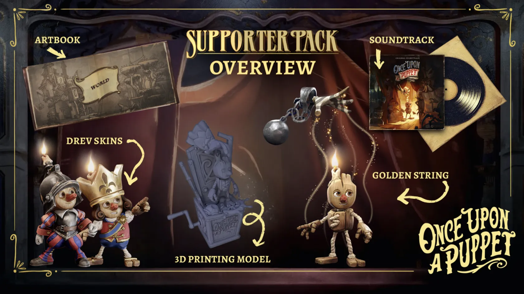 Once Upon A Puppet - Supporter Pack XBOX На Любой акк