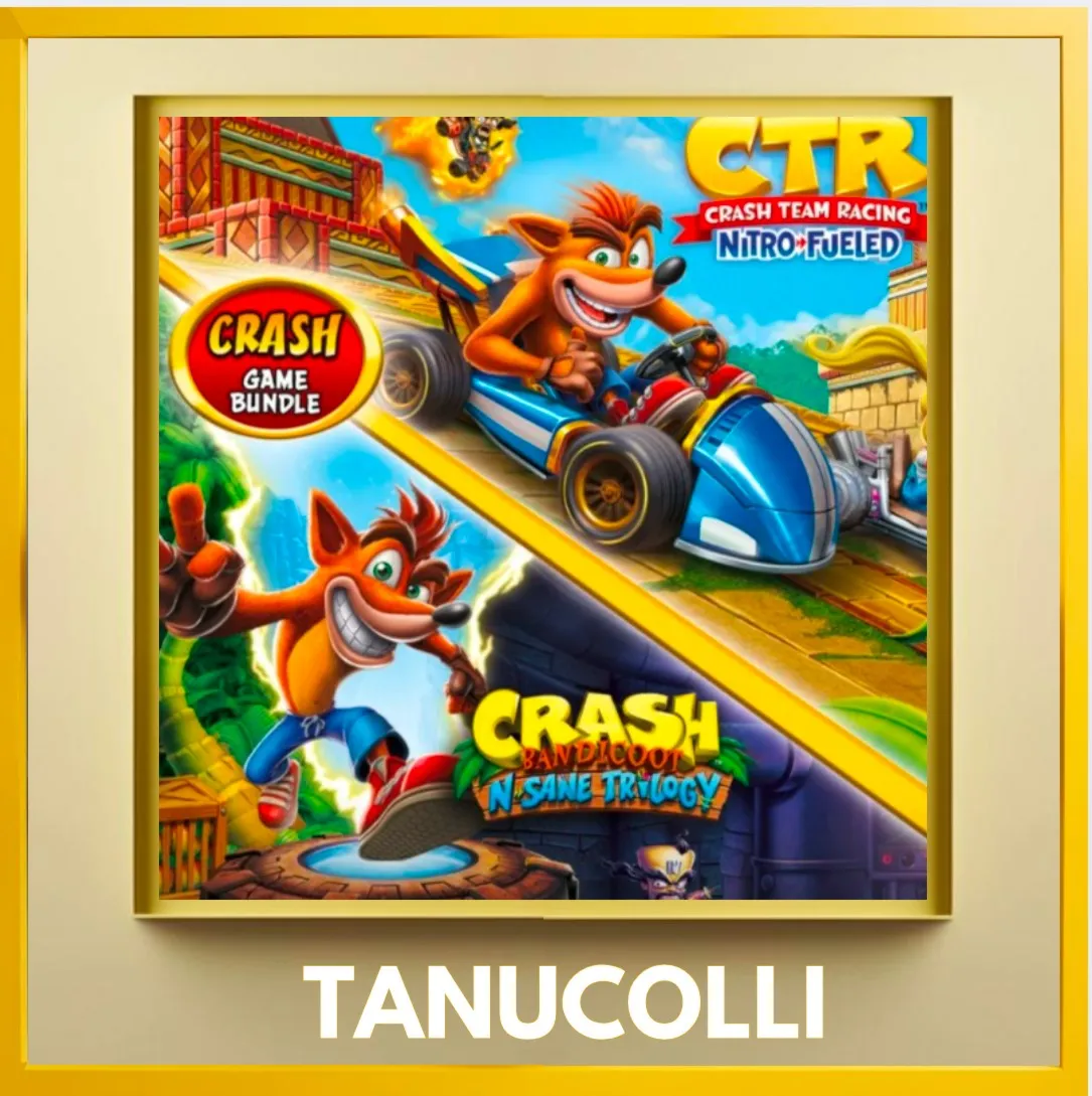 Crash Bandicoot + Crash Team Racing (PS4/PS5/EN) Аренда от 7 дней