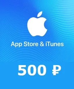 App Store iTunes 500руб РФ подарочная карта пополнения₽ - irongamers.ru