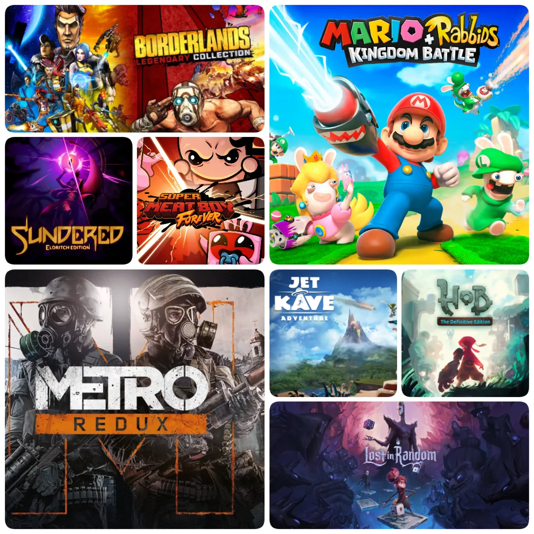 Borderlands Legendary | Mario + Rabbids | Metro Redux - irongamers.ru