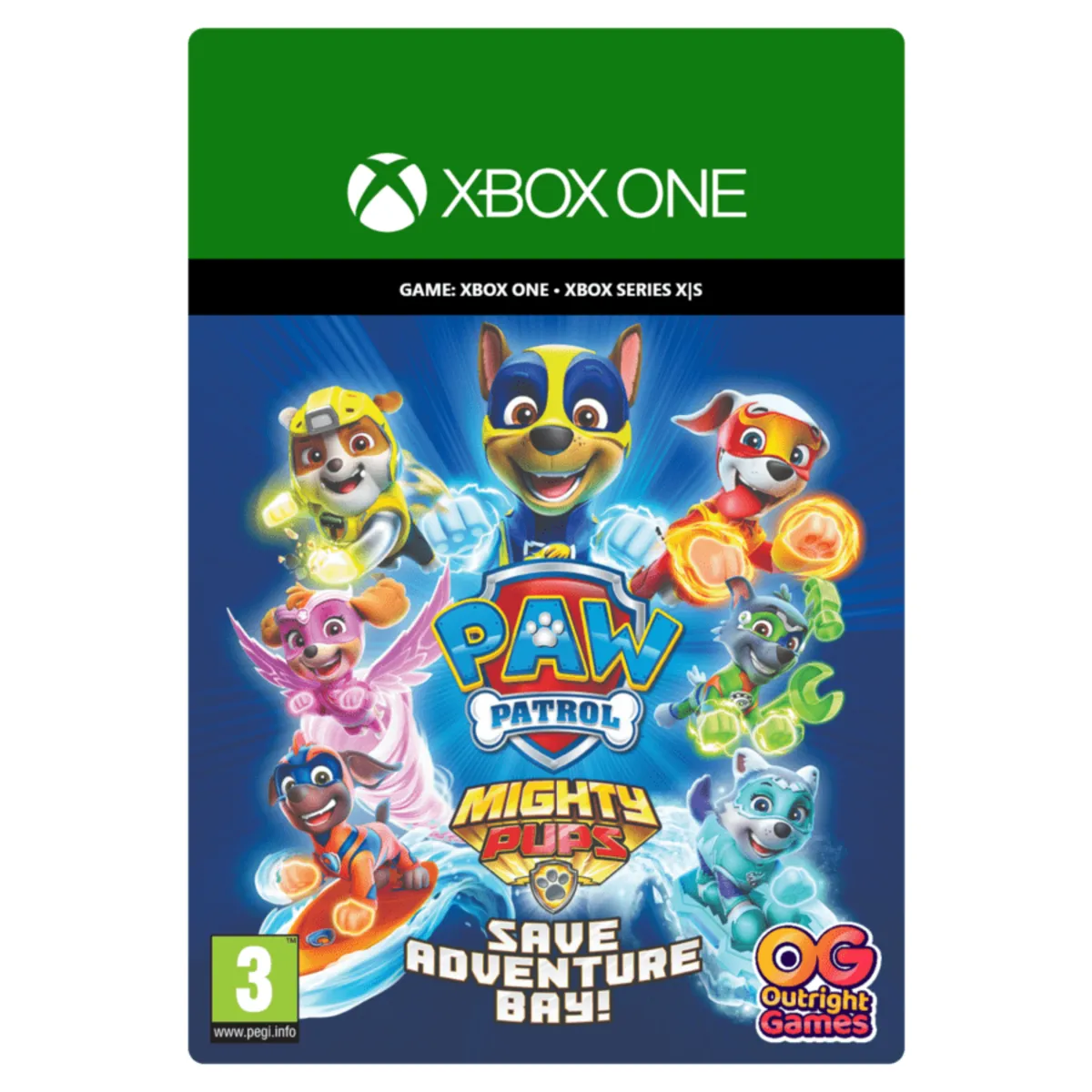 PAW Patrol Mighty Pups Save Adventure Bay XBOX ONE / XBOX SERIES X|S Ключ 🔑 