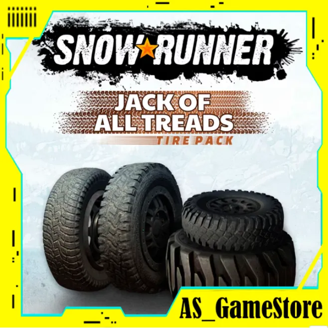 ⚫ ️SnowRunner - Набор покрышек Jack of All Treads Tire Pack | Epic Games EGS