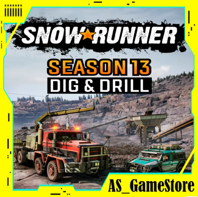 SnowRunner - Сезон 13 Dig & Drill / Сноураннер | ПК Epic Games EGS - irongamers.ru