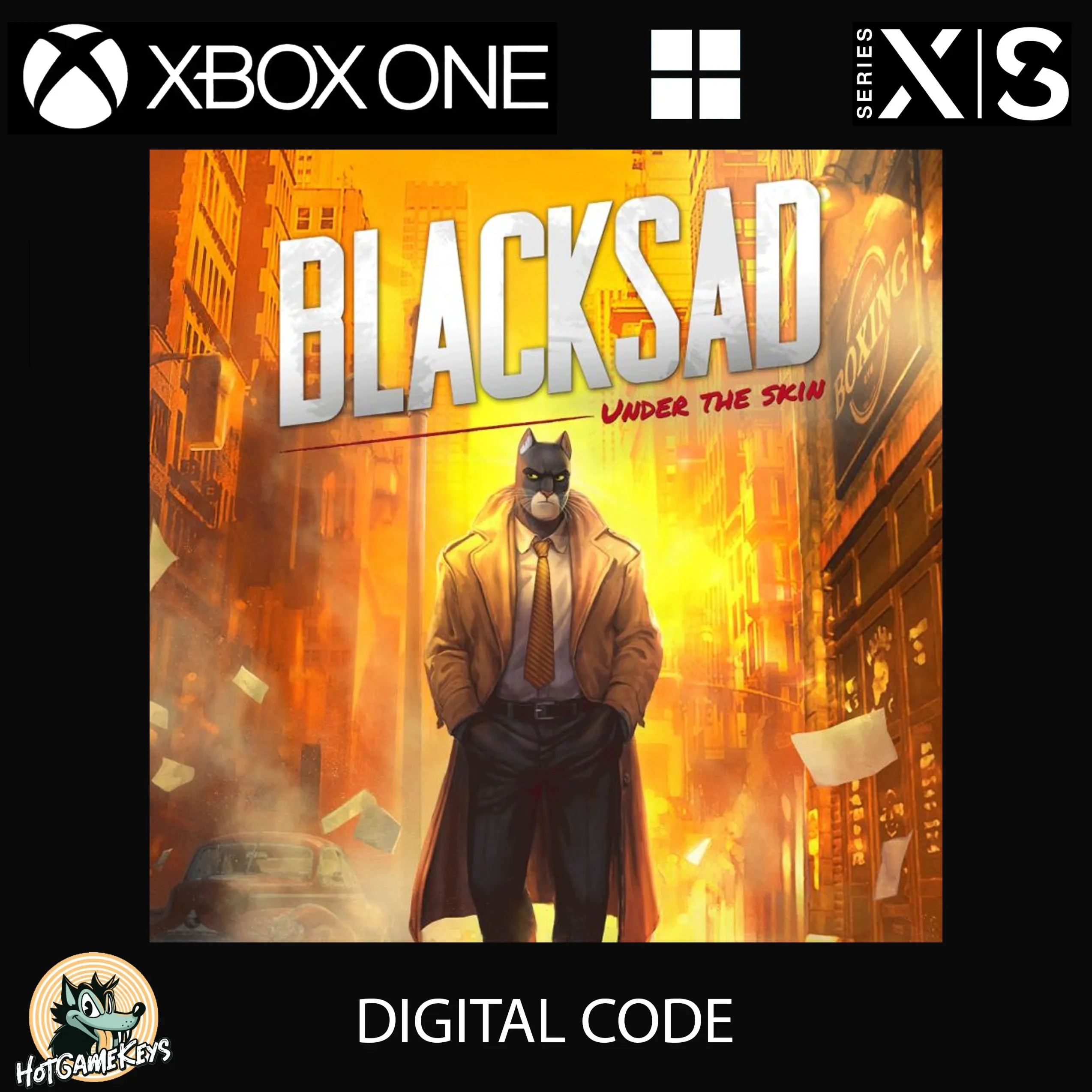Blacksad: Under the Skin XBOX / WINDOWS [ Ключ 🔑 Код ]