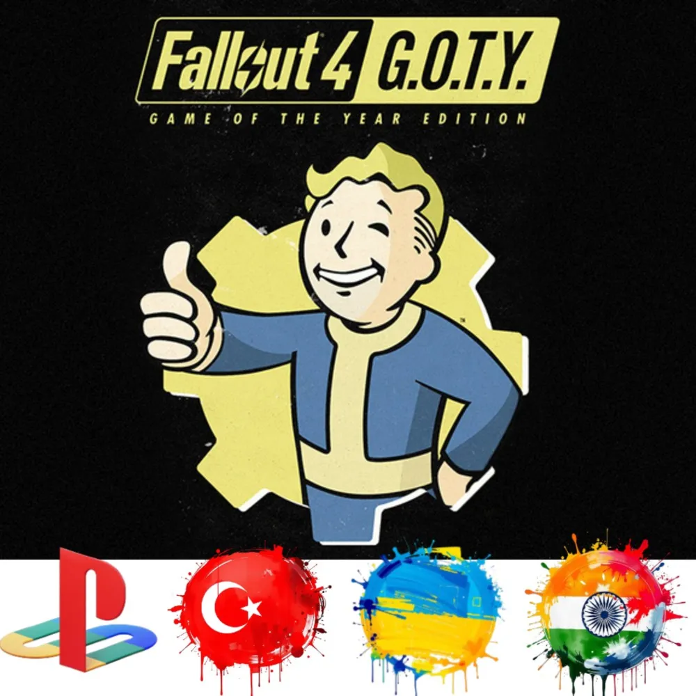 Fallout 4 PS4/PS5/Турция/Украина/Индия/PS