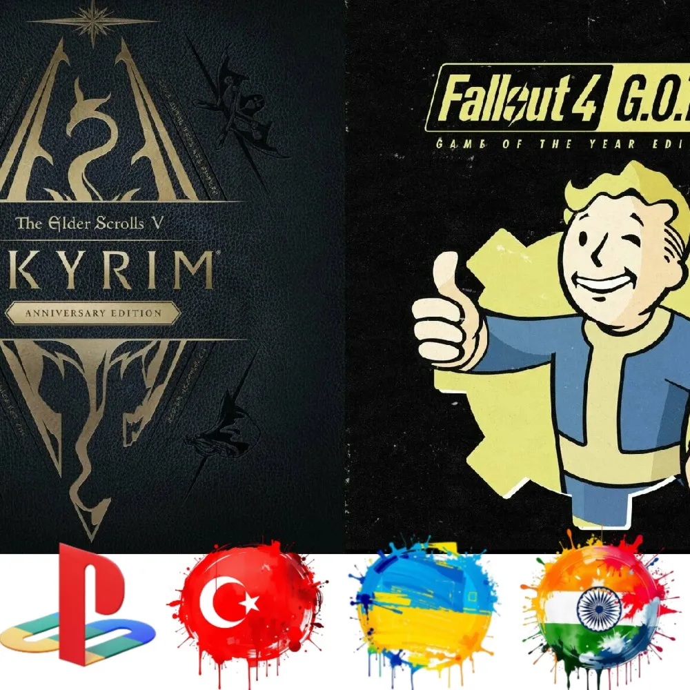 Fallout 4 PS4/PS5/Турция/Украина/Индия/PS