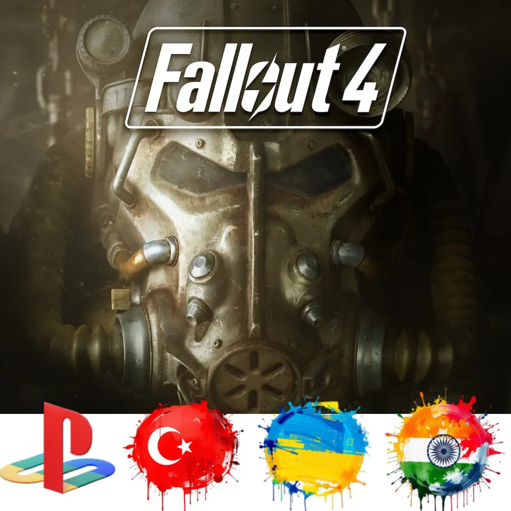 Fallout 4 PS4/PS5/Турция/Украина/Индия/PS