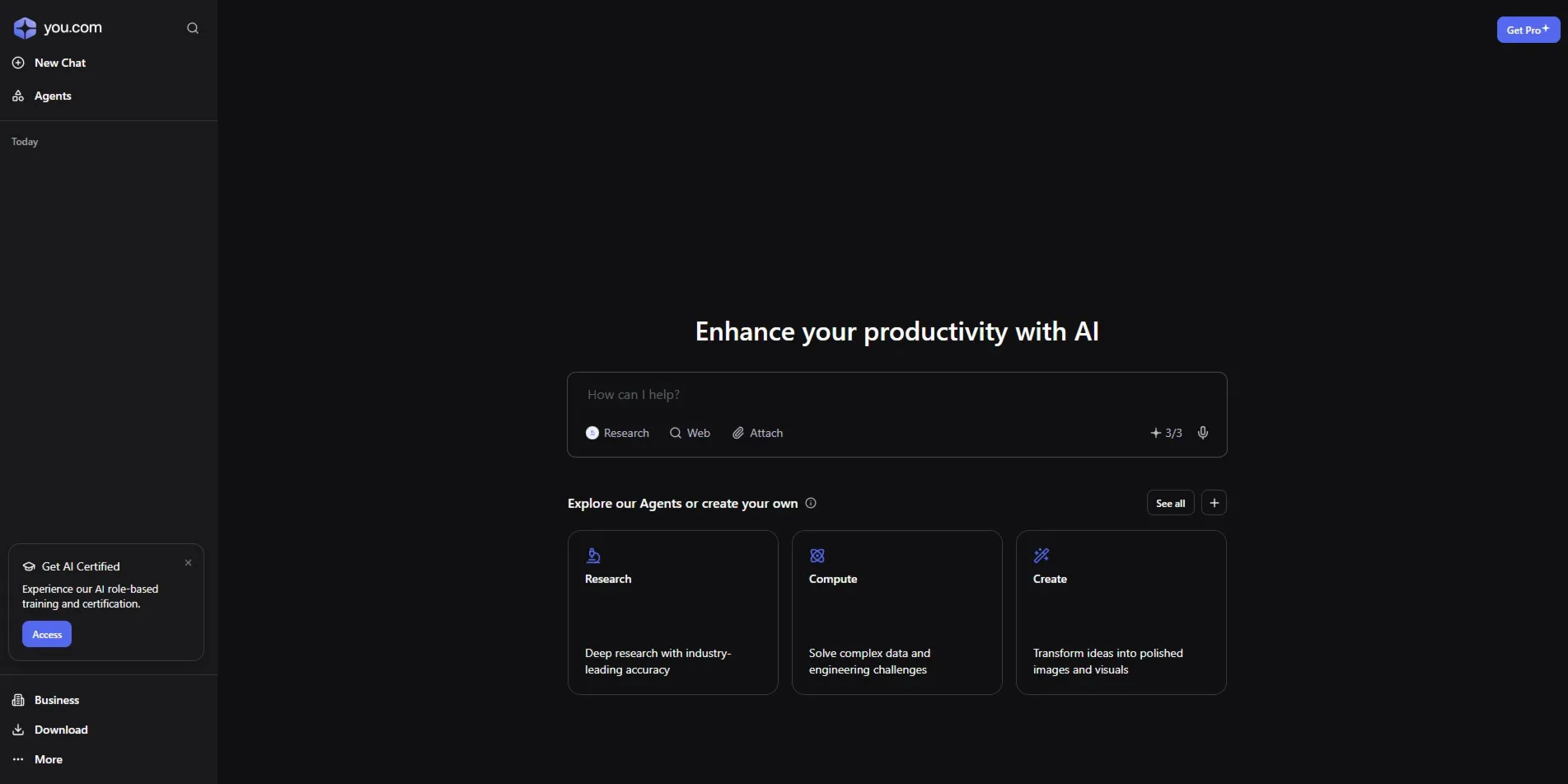 ✳ ️ You Ai Pro | Месяц | Без входа