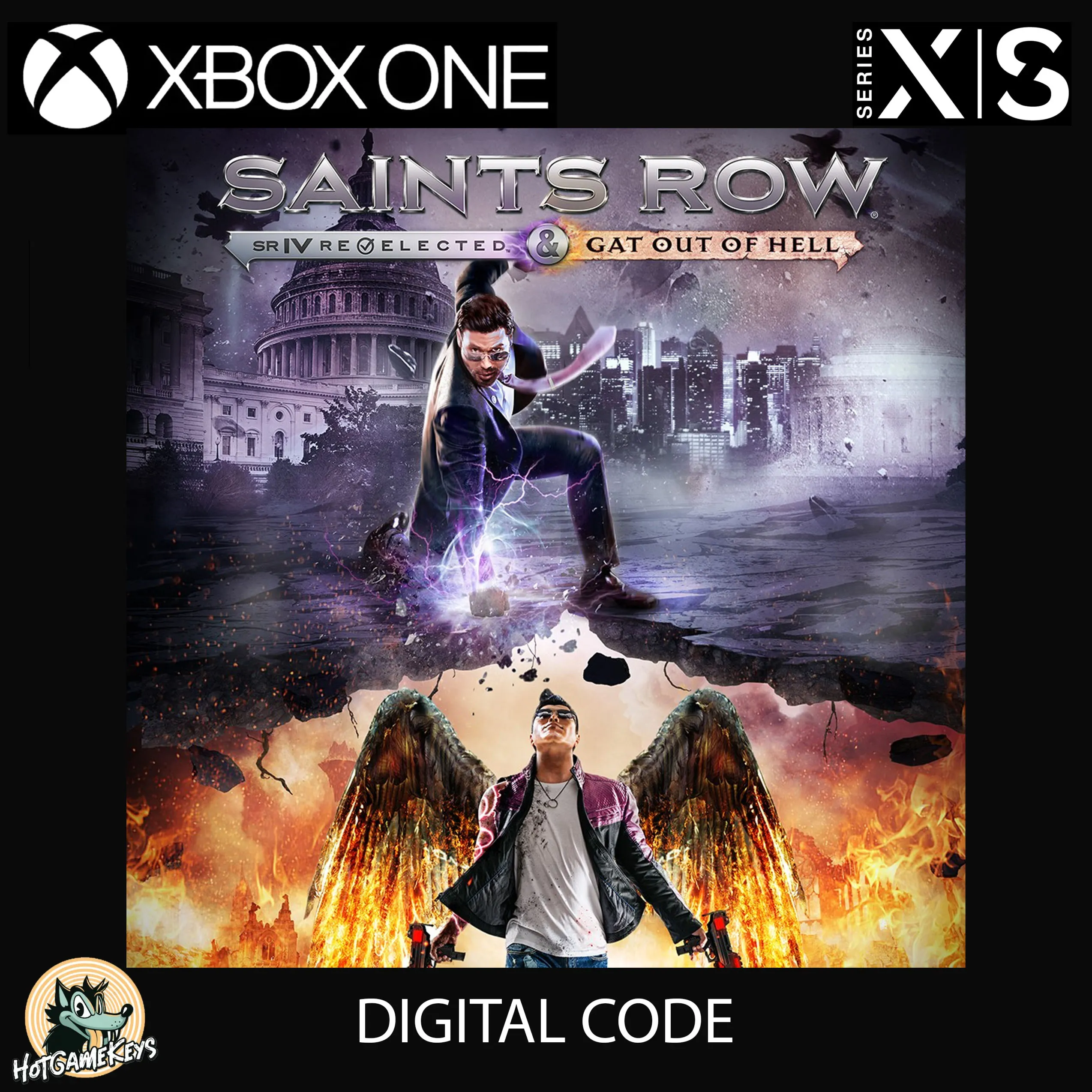 Saints Row IV: Re-Elected & Gat out of Hell XBOX Код 🔑 