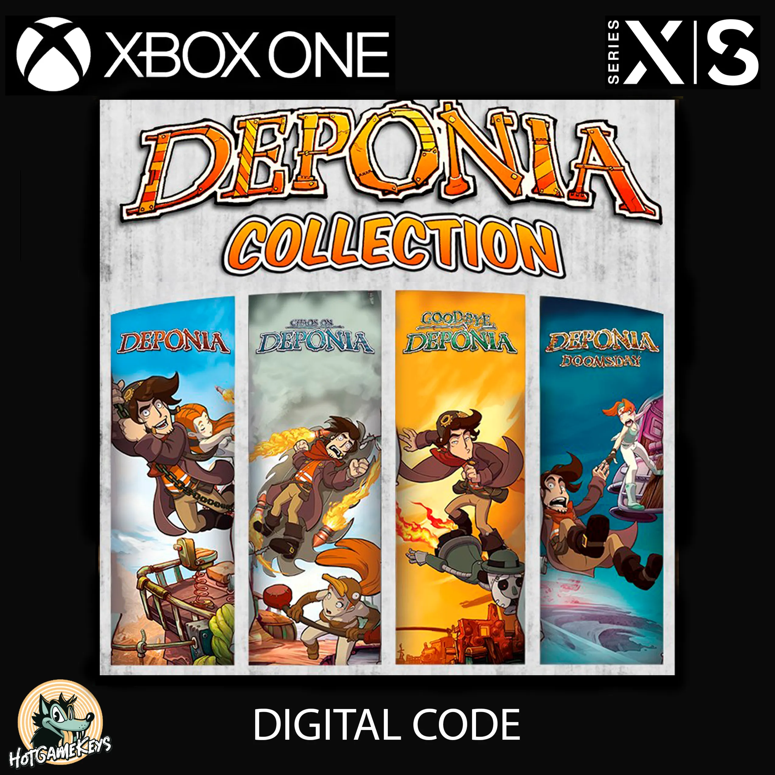 Deponia Collection XBOX [ Игровой Ключ 🔑 Код ]