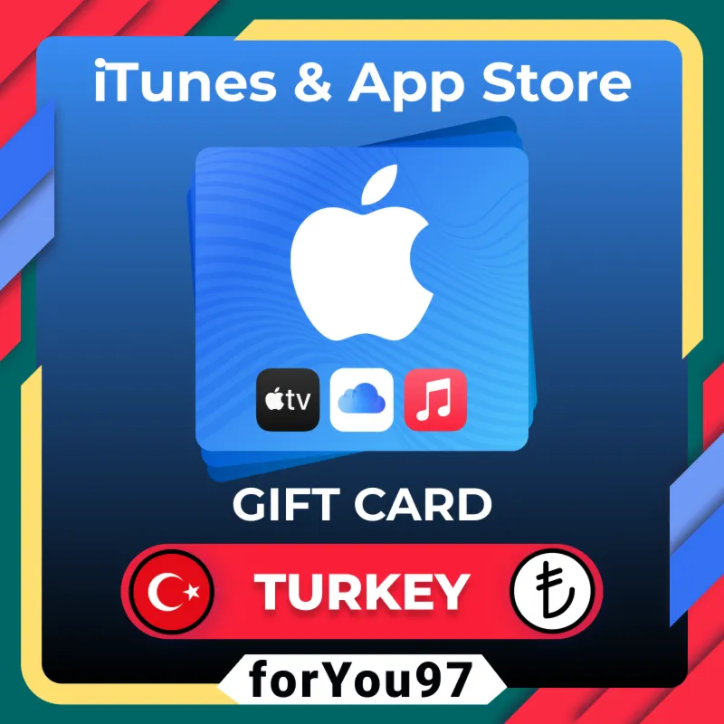 🍏 ПОДАРОЧНАЯ КАРТА APPLE ITUNES 10-5000 TL✦ TR✦ ТУРЦИЯ🔑 