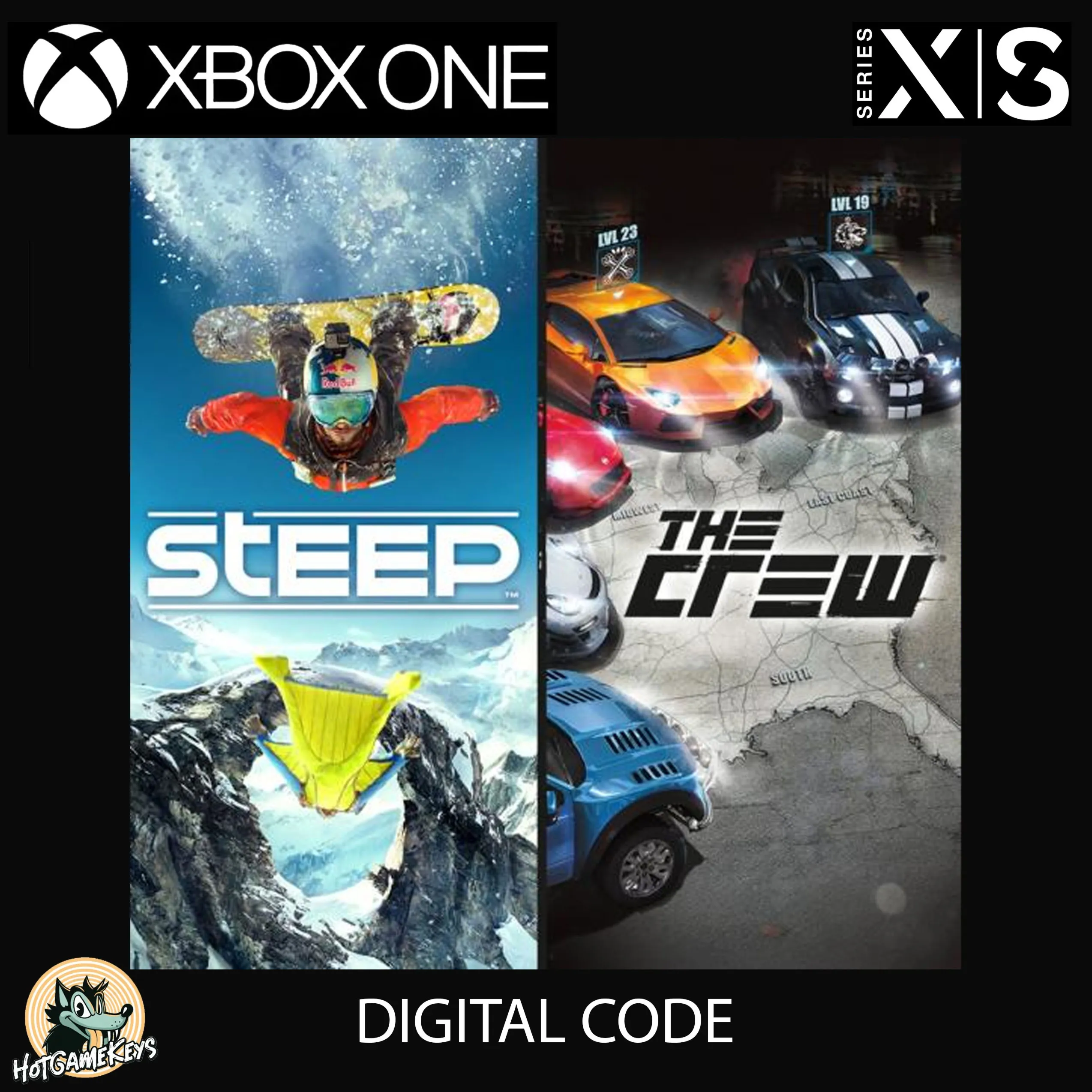 Steep and The Crew XBOX ONE / XBOX SERIES X|S [ Код ] - irongamers.ru