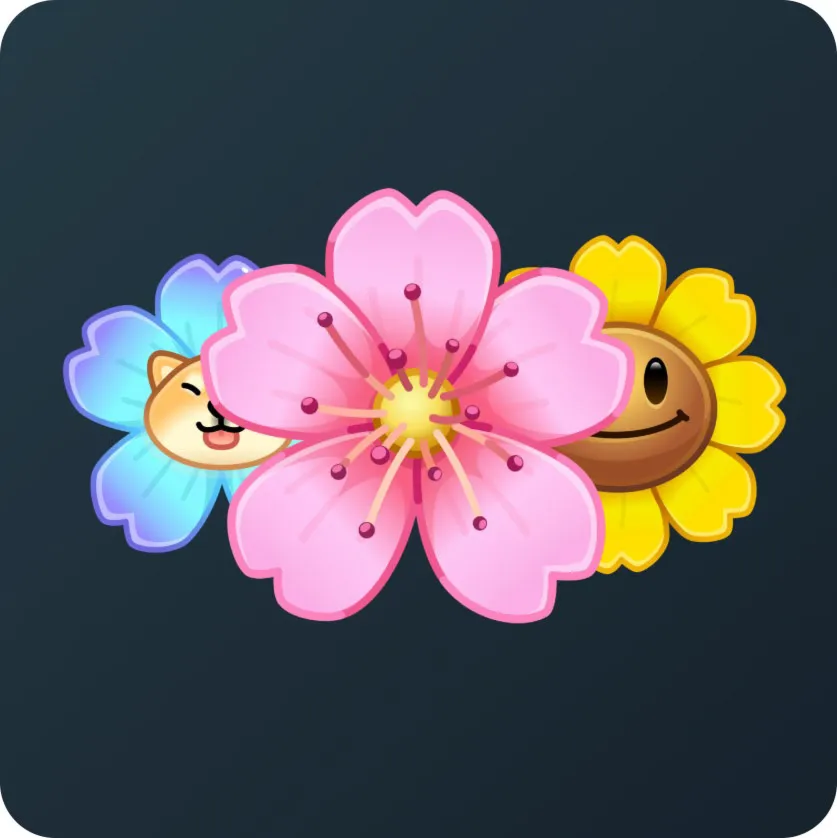 🎁 Случайный коллекционный подарок Sakura Flower