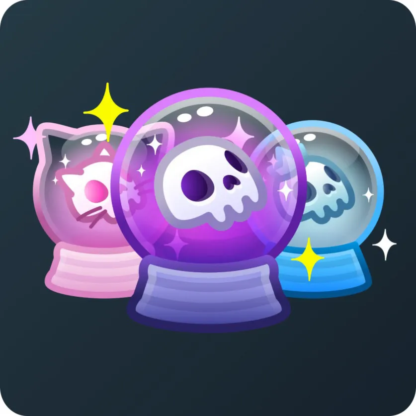 🎁 Случайный коллекционный подарок Crystal Ball