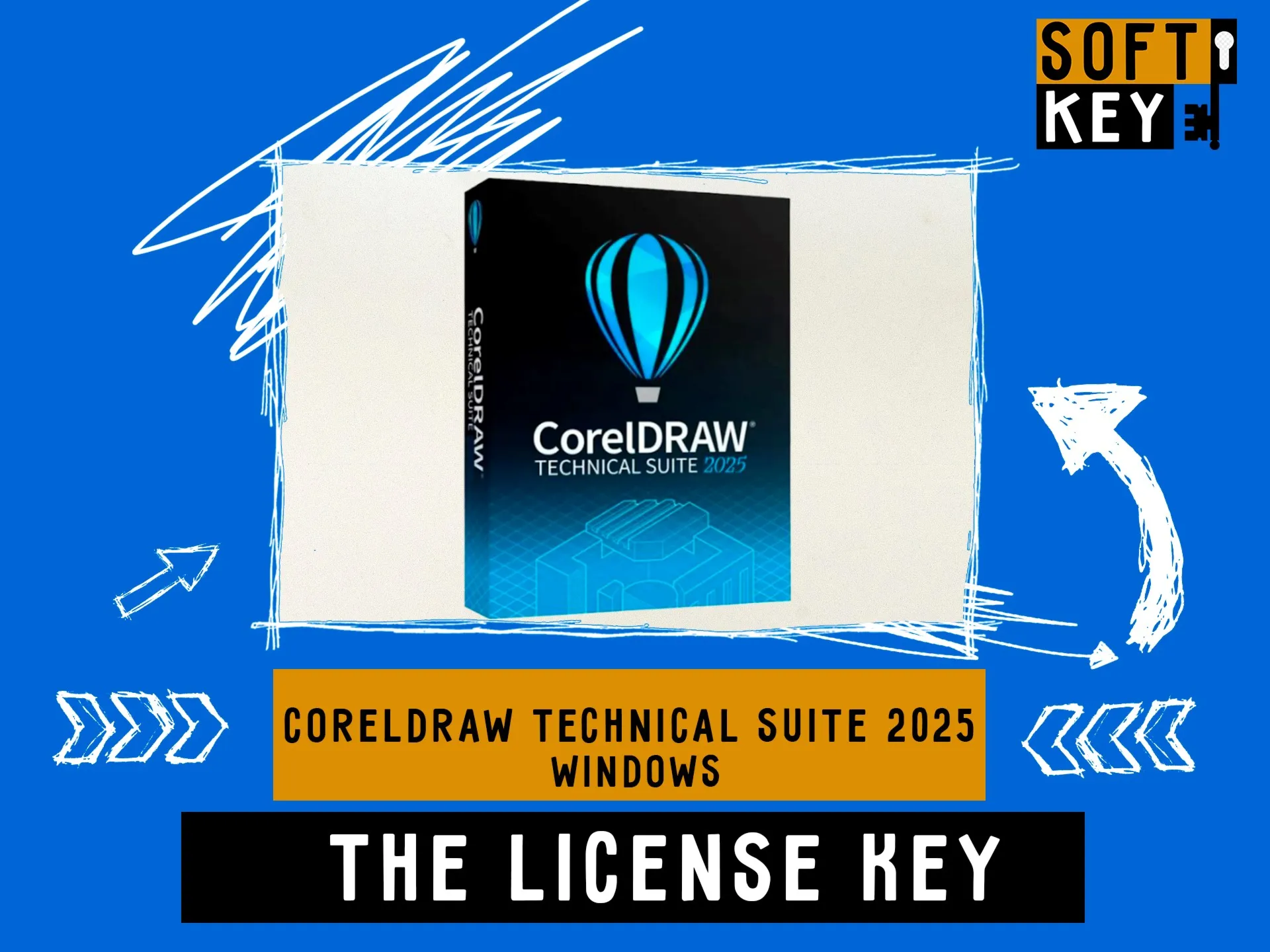 CorelDRAW 2025 Technical Suite  - ключ навсегда Win