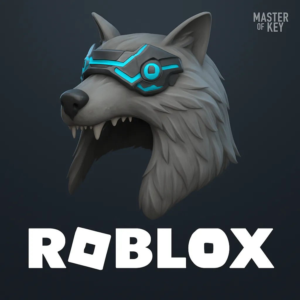 Cyberpunk Wolf Hat Roblox Ключ