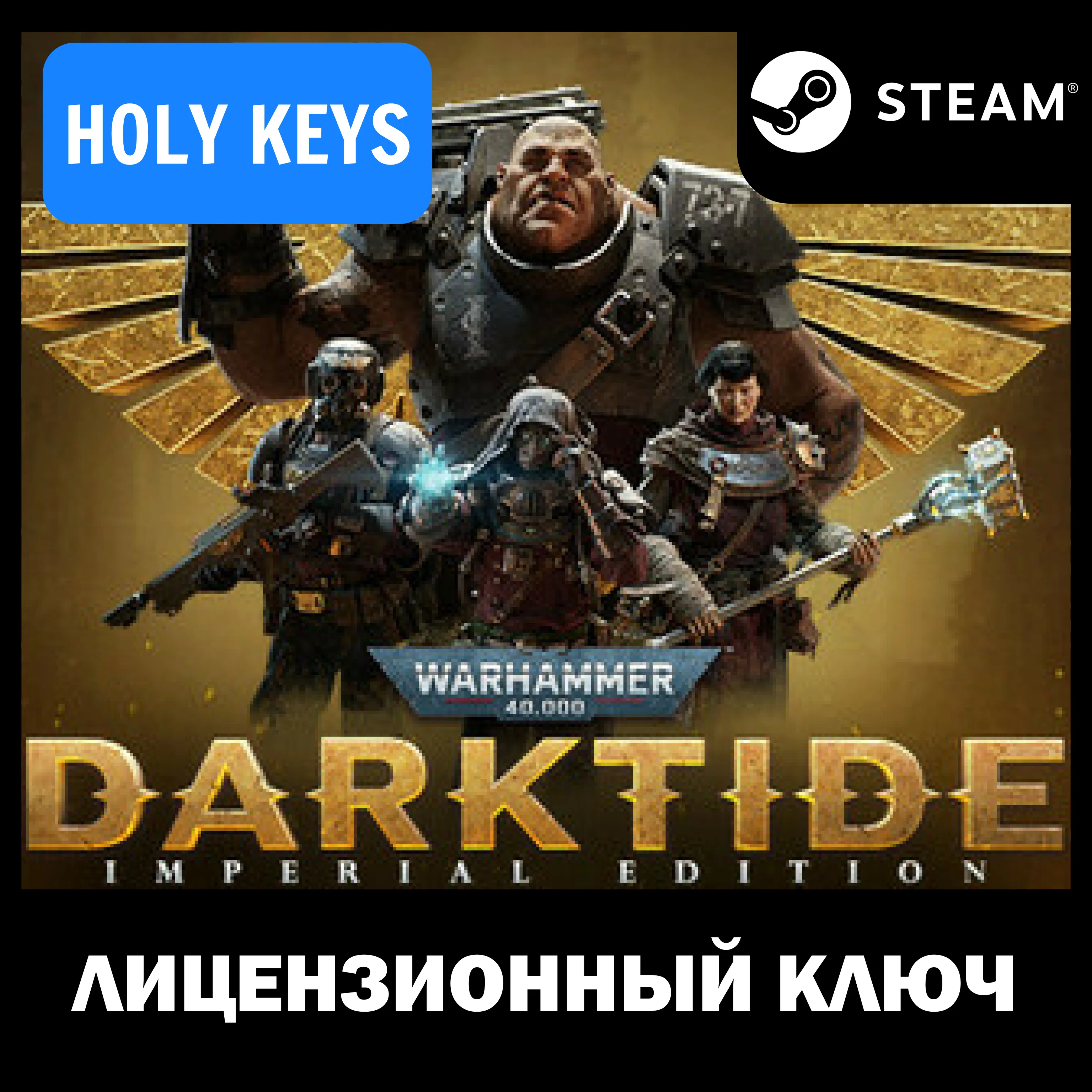 🔥 Warhammer 40,000: Darktide - Imperial Edition Ключ+🎁 