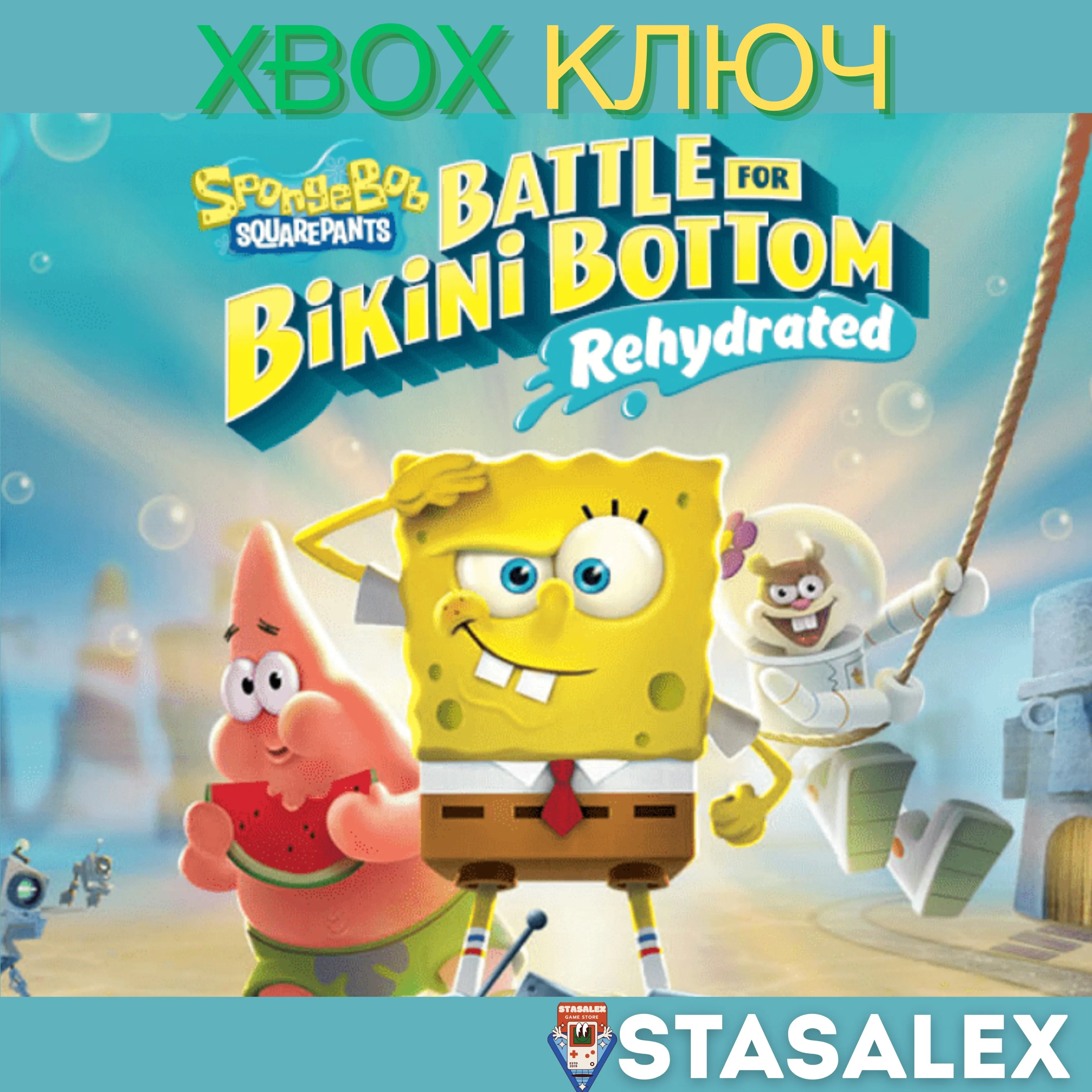 SPONGEBOB SQUAREPANTS: BATTLE FOR BIKINI XBOX КЛЮЧ - irongamers.ru