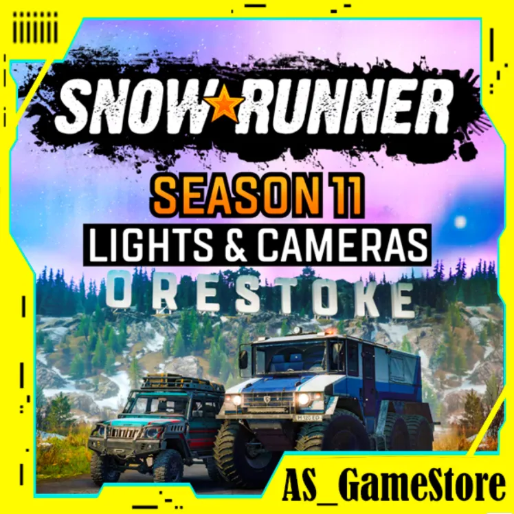 ⚫ ️SnowRunner - Сезон 11 Lights & Cameras / Сноураннер | ПК Epic Games EGS