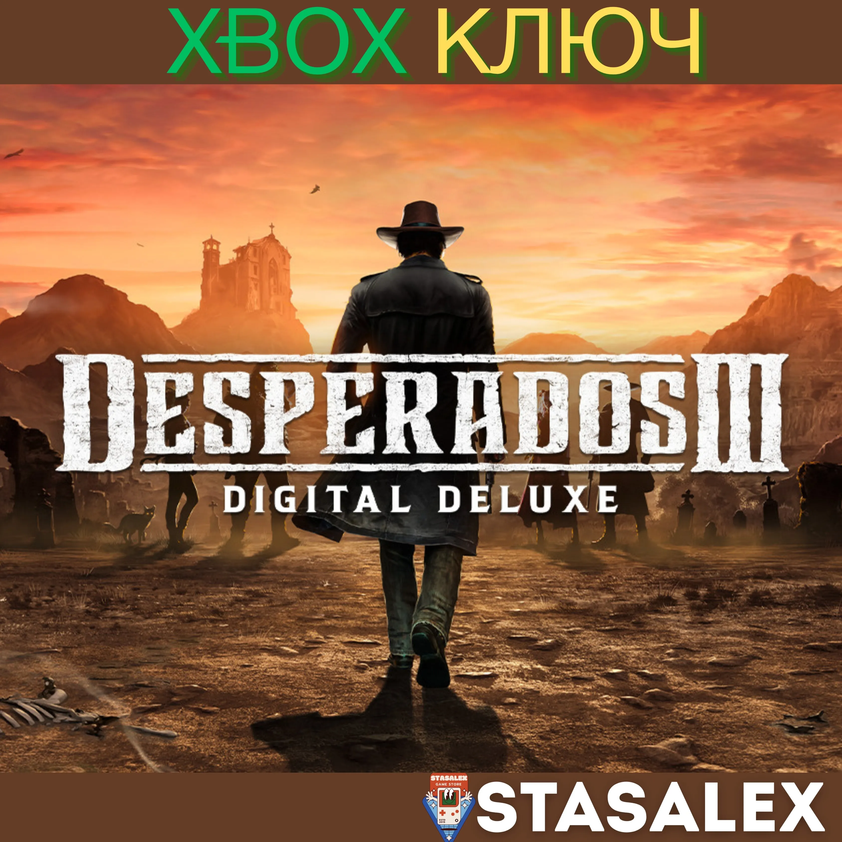 DESPERADOS III DELUXE EDITION XBOX ONE,SERIES X|S КЛЮЧ - irongamers.ru
