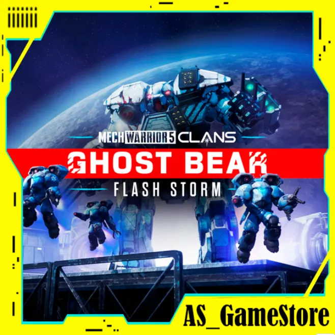 🔵 MechWarrior 5: Clans - Ghost Bear: Flash Storm | PS5 Турция